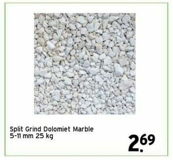 GAMMA Split grind dolomiet marble aanbieding