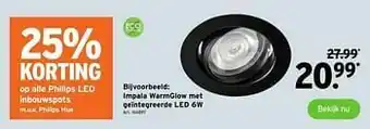 GAMMA Impala warmglow met geïntegreerde led 6w aanbieding