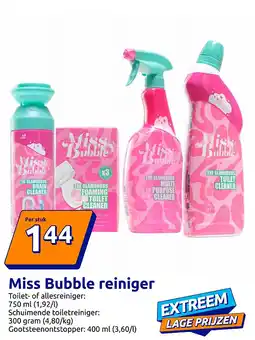 Action Miss Bubble reiniger aanbieding