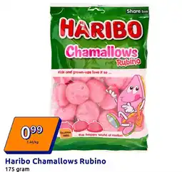 Action Haribo Chamallows Rubino aanbieding