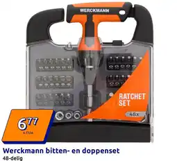 Action Werckmann bitten- en doppenset aanbieding
