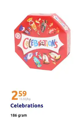 Action Celebrations aanbieding