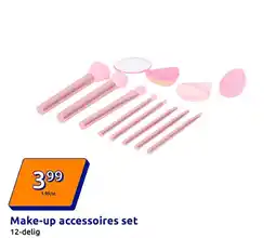 Action Make-up accessoires set aanbieding