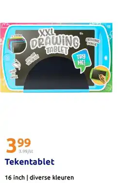 Action Tekentablet aanbieding