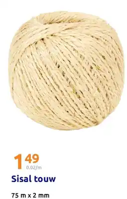 Action Sisal touw aanbieding
