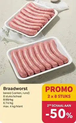 Bon Ap Braadworst aanbieding
