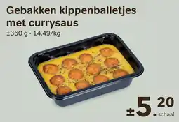 Bon Ap Gebakken kippenballetjes met currysaus aanbieding