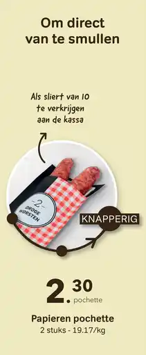 Bon Ap Papieren pochette aanbieding