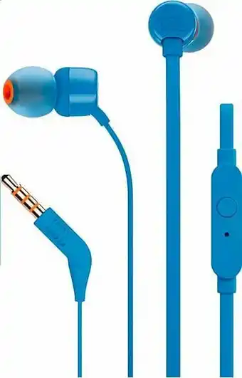 Dreamland JBL oortelefoon Tune 110 blauw aanbieding