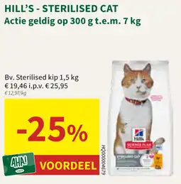 Horta Hill's - sterilised cat aanbieding