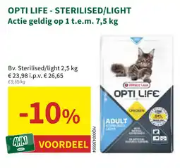 Horta Opti life sterilised light aanbieding