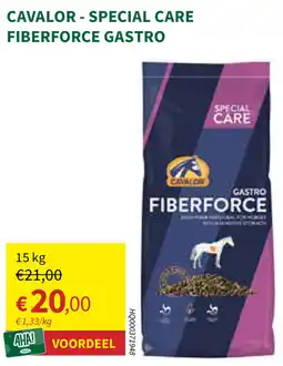 Horta Cavalor special care fiberforce gastro aanbieding