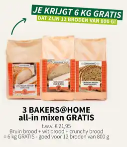 Horta 3 BAKERS@HOME all in mixen aanbieding