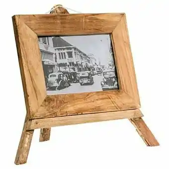 Leen Bakker Fotolijst Andy - hout - 53x57x25 cm - Leen Bakker aanbieding