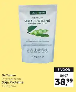 Holland & Barrett De Tuinen Soja Proteïne aanbieding