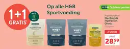 Holland & Barrett H&B Sportvoeding aanbieding