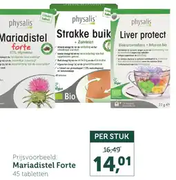 Holland & Barrett Physalis Mariadistel forte aanbieding