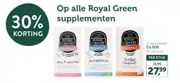 Holland & Barrett Royal Green supplementen aanbieding