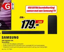 MediaMarkt Samsung HW-B650F/XN Soundbar aanbieding