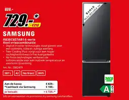 MediaMarkt RB38C607AB1 6-serie Koel-vriescombinatie aanbieding