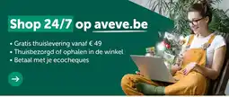 AVEVE Shop 24/7 op aveve.be aanbieding