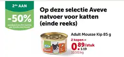 AVEVE Adult Mousse Kip 85 g aanbieding