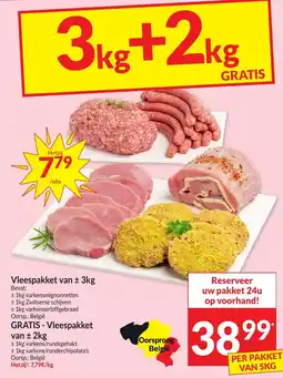 Intermarché Vleespakket aanbieding