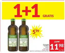 Intermarché Carapelli Il Frantolio Olijfolie Extra zuiver aanbieding