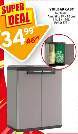 Trafic Vuilbakkast aanbieding