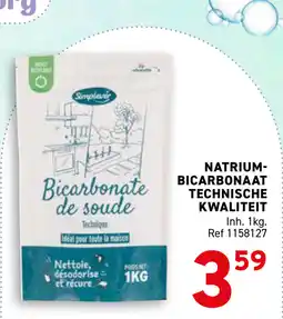 Trafic Natrium bicarbonaat technische kwaliteit aanbieding