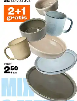 Kwantum Alle servies Ava aanbieding