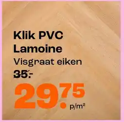 Kwantum Klik PVC Lamoine aanbieding