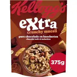 Albert Heijn Kellogg's Extra pure chocolade en hazelnoten bel aanbieding