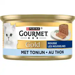 Albert Heijn Gourmet Gold mousse met tonijn aanbieding