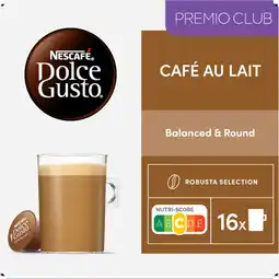 Albert Heijn Nescafé Dolce Gusto Café au lait capsules aanbieding