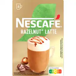 Albert Heijn Nescafé Hazelnut latte oploskoffie aanbieding