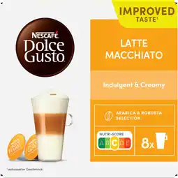 Albert Heijn Nescafé Dolce Gusto Latte macchiato capsules aanbieding