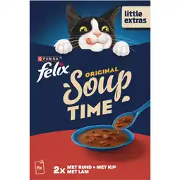 Albert Heijn Felix Soup original met rund kip lam aanbieding