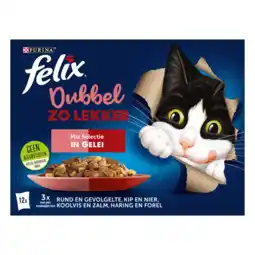 Albert Heijn Felix Dubbel zo lekker mix in gelei aanbieding