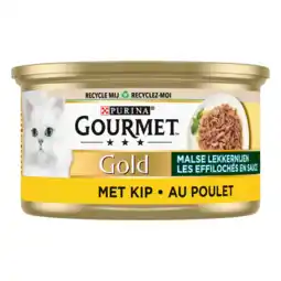 Albert Heijn Gourmet Gold malse lekkernijen met kip aanbieding