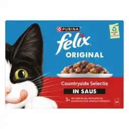 Albert Heijn Felix Original gevogelte selectie in saus aanbieding