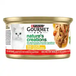 Albert Heijn Gourmet Nature's creations met rund & erwten aanbieding