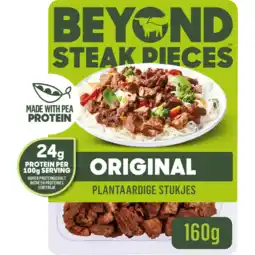 Albert Heijn Beyond Meat Biefstukpuntjes aanbieding
