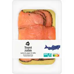 Albert Heijn AH Toast zalm aanbieding
