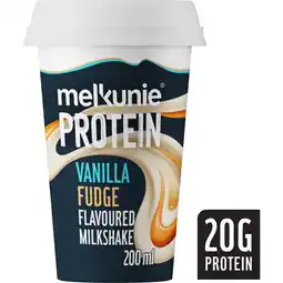 Albert Heijn Melkunie Protein milkshake vanille fudge aanbieding