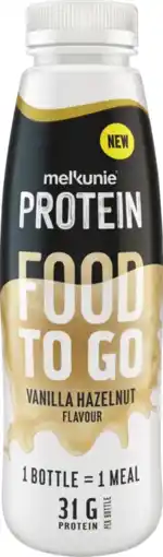 Albert Heijn Melkunie Protein food to go vanilla hazelnut aanbieding
