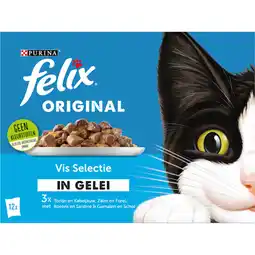 Albert Heijn Felix Original vis selectie in gelei aanbieding