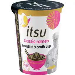 Albert Heijn Itsu Classic ramen noodles & broth cup aanbieding