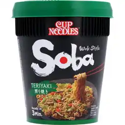 Albert Heijn Nissin Soba cup noodles teriyaki aanbieding