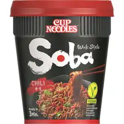 Albert Heijn Nissin Soba cup noodles chili aanbieding
